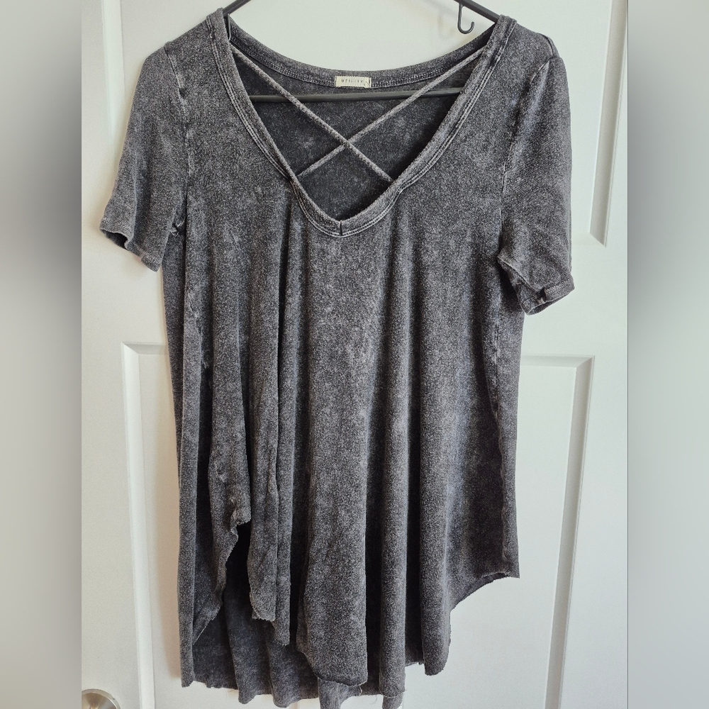Utility Brand Charcoal Top
